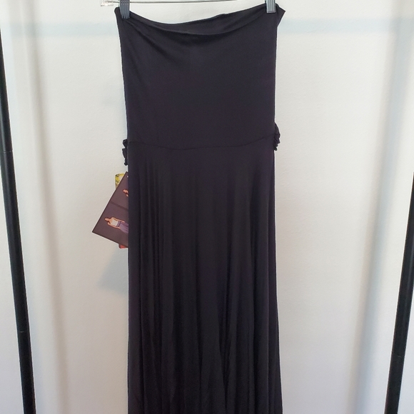 NWT Black multiway dress/skirt, M - Picture 3 of 4